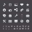 Gray Deluxe Icons -  Multimedia
