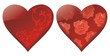 Decorative hearts
