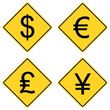 Currency Symbols on Road Signs