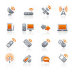 Graphite Icons  //  Wireless & Comunications