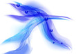 blue abstract