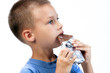 eating chocolate