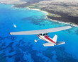 small plane cruising