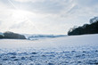 Sunshine over snow