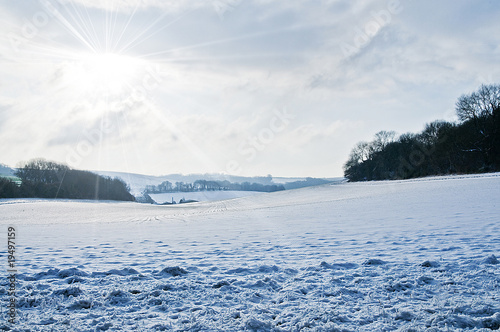 Foto: Sunshine over snow Sunshine over snow