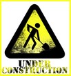 Illustration: Under construction sign Under construction sign