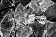 Frozen ice chunks
