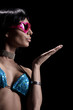 Photo: retro disco lady retro disco lady