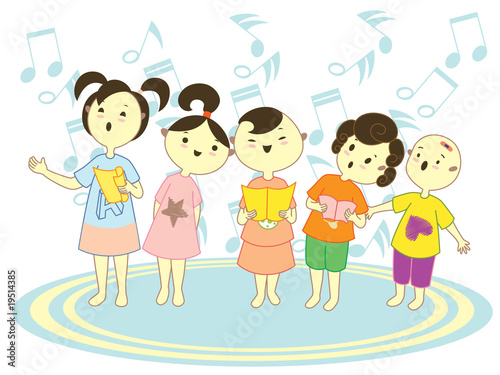 Vektor: Choir Kids Choir Kids