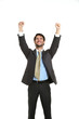 businessman win