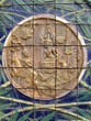 Buddhist stone wall art, Bangkok, Thailand. Buddhist stone wall art, Bangkok, Thailand.