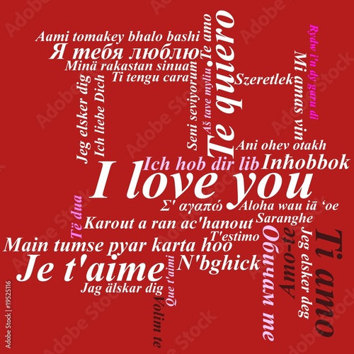 Carte de saint valentin