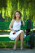 beauty woman outdoor