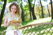 beauty woman outdoor