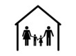 family icon vector