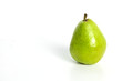 A Delicious Green Pear with a shine on it A Delicious Green Pear with a shine on it