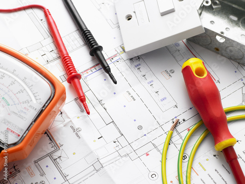 Photo: Electrical Equipment On House Plans Electrical Equipment On House Plans