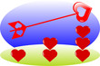 color diagram heart