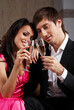 Glamorous couple