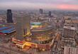 Urban Landscape at sunset.