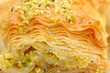 Baklava closeup