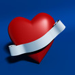 coeur et ruban