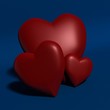 3 coeurs