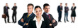 Business team with colleagues