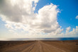 route vers nuages