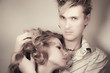 enamored guy and the girl