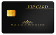 black vip card, smartcard