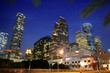 Dallas downtown city urban bulidings view