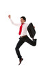 Foto: very happy businessman very happy businessman