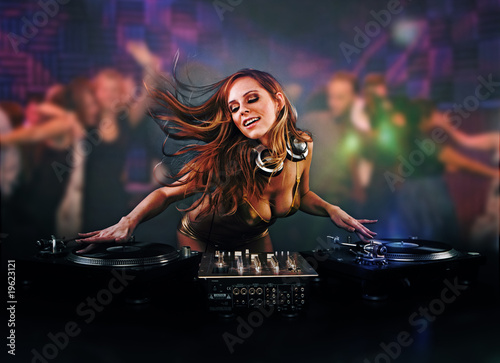 Photo: Beautiful DJ girl Beautiful DJ girl