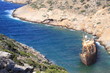 L'épave du grand bleu à Armorgos - Cyclades - Grèce