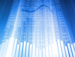 Bar Chart with Financial Data at High Angle Bar Chart with Financial Data at High Angle