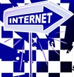 panneau internet