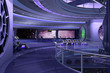 3D spaceship