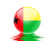 bandeira da Guine Bissau