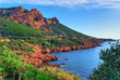 Falaise en Corse