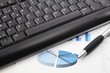 keyboard and business data
