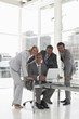 People at work
