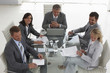 Executives team at a meeting