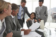 Business team at work