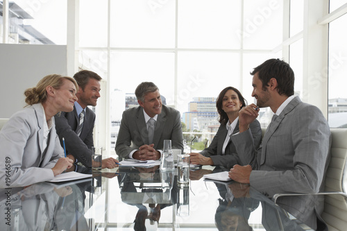 Photo: At an executive meeting At an executive meeting