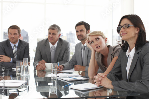 Photo: At a boring meeting At a boring meeting