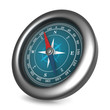 Silver compass Silver compass