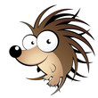 igel cartoon lustig maskottchen igel cartoon lustig maskottchen