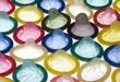 bunte Kondome