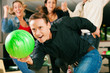 Bowling mit Freunden